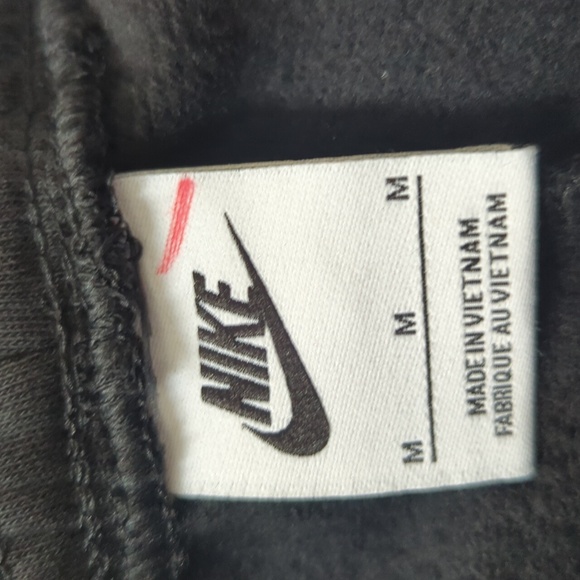 Nike Women's Mid-Rise Wide-Leg Sweatpants - Black M - Picture 15 of 16